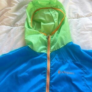 Colorful Hooded Windbreaker Jacket